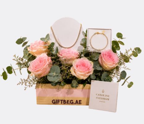 Bloomed in Crystal jewelry