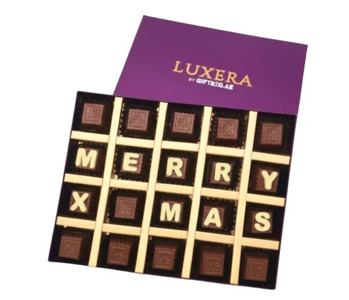 Merry Xmas Chocolate 20pcs By LUXERA in Dubai
