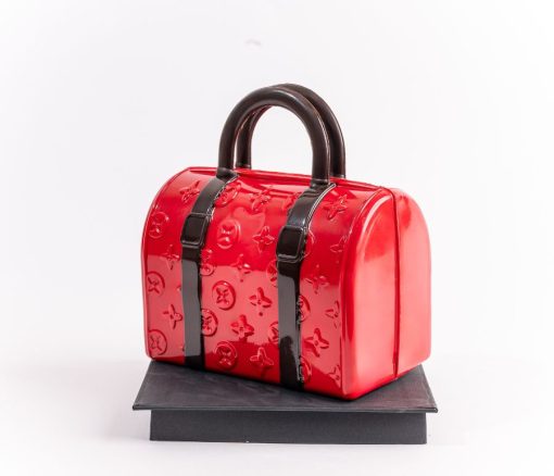 High-Gloss Designer Handbag Chocolate in Dubai