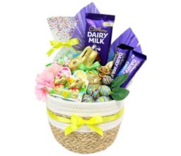 Easter Bunny & Cadbury Basket