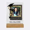 Gold Stars Graduation Photo Acrylic Plaque
