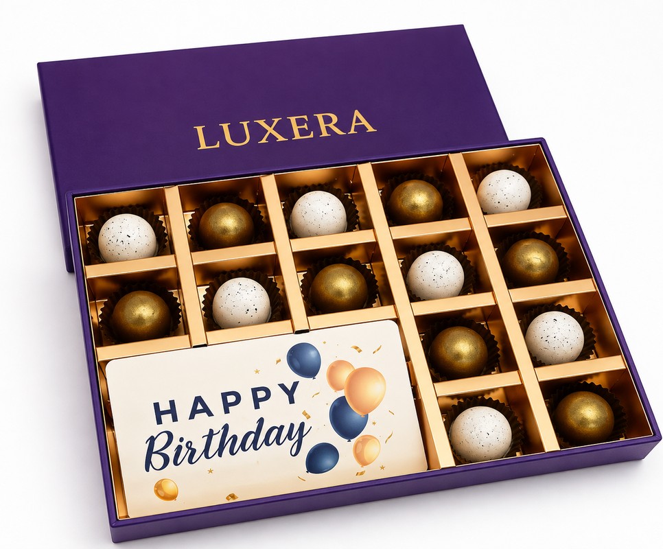 Luxera Domes Chocolate Large Box