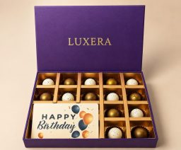 Alternative view of Luxera Domes Chocolate Large Box