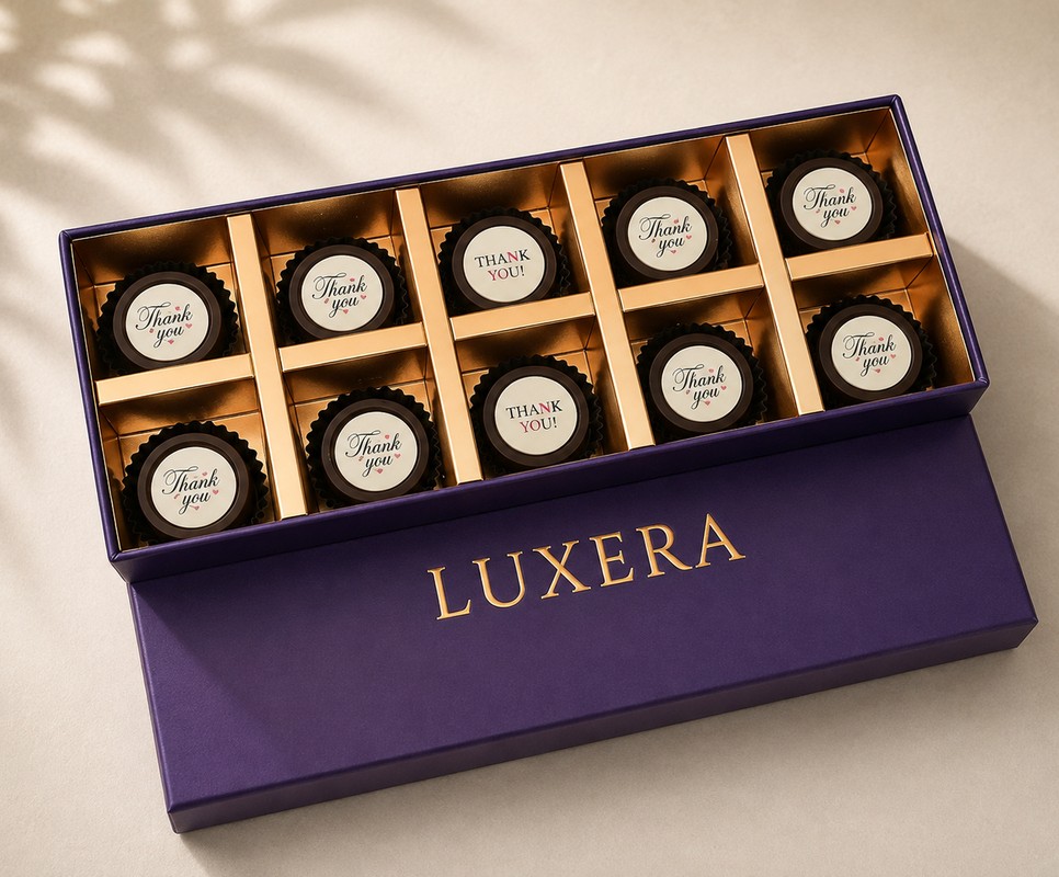 Luxera Rounds Chocolate Small Box - Image 3