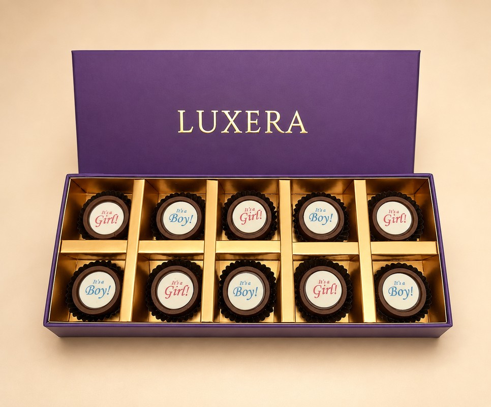Luxera Rounds Chocolate Small Box