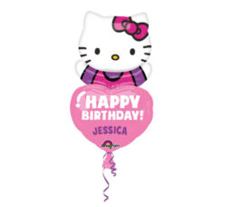 Personalized Hello Kitty Balloon 19x32in