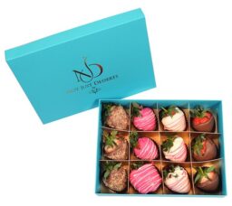 Chocolate-covered Strawberry Box (12 pcs)
