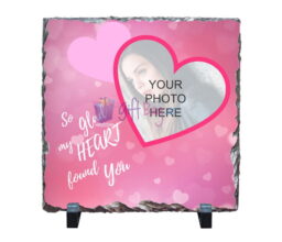 Personalised Print on Stone - Heart Found You