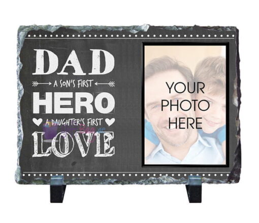 Personalised Print on Stone – Dad’s Love - Personalised gift from Giftbag in Dubai, UAE