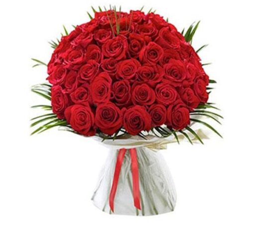 75 Red Roses Bouquet in Dubai