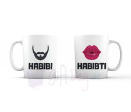 Habibi and Habibti - Couple Mugs - Set of 2