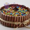 Kit Kat M&M Cake