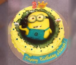 Minion Photo Cake - Round - 1KG