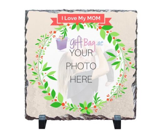 Personalised Print on Stone – I LOVE MY MOM - Personalised gift from Giftbag in Dubai, UAE